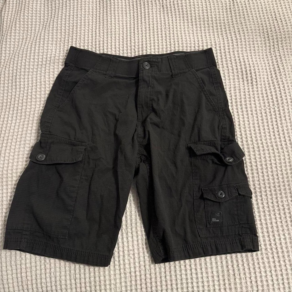 Modern Culture Black Cargo Shorts